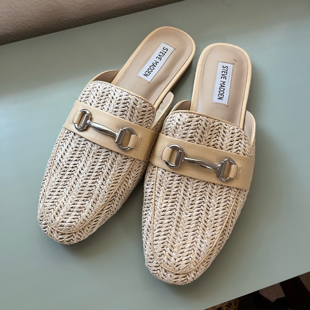 Steve Madden Woven Mules
